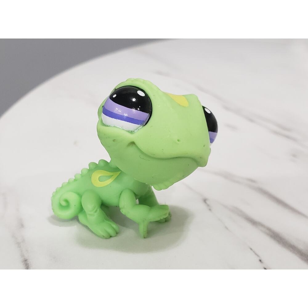 LPS Littlest Pet Shop Chameleon Lizard #2399 Rare